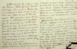Lettre autographe sign&eacute;e au marchand d'estampes Hermann Weber. Karl Eduard von Liphart (1808-1891), important collectionneur germano-balte (estonien), ...
