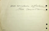 Lettre autographe sign&eacute;e &agrave; Antonina Vallentin Luchaire. Aline M&eacute;nard-Dorian (1850-1929), salonni&egrave;re, socialiste, f&eacute;ministe, secr&eacute;taire internationale ...