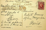 Lettre autographe sign&eacute;e &agrave; Robert Desnos. Eliseo Grenet (1893-1950), compositeur, pianiste cubain. 