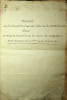 Manuscrit - &laquo; M&eacute;moire sur la N&eacute;cessit&eacute; des fr&eacute;quentes sondes sur les C&ocirc;tes de la mer &raquo;. Louis-Antoine Le Pelletier des Ravini&egrave;res (1724-1801), ...