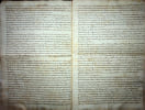 Manuscrit - &laquo; M&eacute;moire sur la N&eacute;cessit&eacute; des fr&eacute;quentes sondes sur les C&ocirc;tes de la mer &raquo;. Louis-Antoine Le Pelletier des Ravini&egrave;res (1724-1801), ...