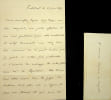Lettre autographe sign&eacute;e. Henri d'Artois (1820-1883), duc de Bordeaux, comte de Chambord, roi de jure sous le nom d'Henri V.