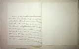 Lettre autographe sign&eacute;e. Josephine de Montaut-Navailles, duchesse de Gontaut (1773-1862), gouvernante des enfants de France.