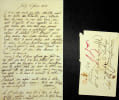 Lettre autographe sign&eacute;e &agrave; Charlotte de Bourbon, princesse de Lucinge. Marie-Caroline de Bourbon-Siciles (1798-1870), Duchesse de Berry. 