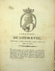 Caract&egrave;re de Louis XVIII - ses paroles et faits m&eacute;morables avant et apr&egrave;s son d&eacute;part de Paris. . [Louis XVIII] 
