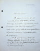 Lettre autographe sign&eacute;e. Jean Cayrol (1910-2005), po&egrave;te, &eacute;crivain, r&eacute;sistant, membre de l'Acad&eacute;mie Goncourt. 