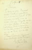Lettre autographe sign&eacute;e. Emile Keller (1828-1909), homme politique, d&eacute;put&eacute;, pr&eacute;curseur du catholicisme social. 