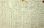 Lettre autographe sign&eacute;e. Anne-Marthe de Catheu-Maboul (1662-1753), marquise de Fors, pr&egrave;s de Niort, originaire de Montreuil-Bellay.  