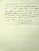 Pi&egrave;ce autographe sign&eacute;e. Fran&ccedil;ois-Charles Malassis de La Cussonni&egrave;re (1743-1829), avocat &agrave; Rouen et Alen&ccedil;on, imprimeur &agrave; Alen&ccedil;on &agrave; partir de 1790. 