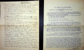 Lettre autographe sign&eacute;e. Henri Chatau (1843-1933), compositeur. 