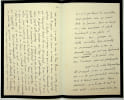 Lettre autographe sign&eacute;e. Louis Latzarus (1878-1942), &eacute;crivain, journaliste. 