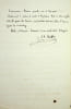 Lettre autographe sign&eacute;e. Jean-Henri Schnitzler (1802-1871), historien, statisticien, professeur en Russie puis &agrave; Strasbourg. 