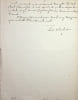Manuscrit autographe sign&eacute;. Louis Sonolet (1872-1928), homme de lettres, historien. 
