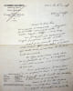 Lettre autographe sign&eacute;e. Guy de T&eacute;ramond (1869-1957), po&egrave;te, &eacute;crivain, auteur d'ouvrage de science-fiction (merveilleux scientifique). 