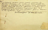 Lettre autographe sign&eacute;e. Anne-Marie de Beaufort d'Hautpoul (1763-1837), po&eacute;tesse, femme de lettres, professeur. 
