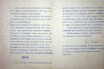 Tapuscrit sign&eacute;. Adrien Artaud (1859-1935), homme politique, d&eacute;put&eacute;, membre de l'Acad&eacute;mie de Marseille.
