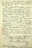 Lettre autographe sign&eacute;e. Edmond Duesberg (1857-1944), &eacute;crivain, po&egrave;te belge. 
