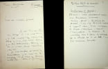 Lettre autographe sign&eacute;e. Joseph Aulneau (1879-1944), avocat, historien, chef de cabinet de Paul Deschanel. 