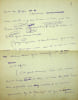 Manuscrit autographe sign&eacute;. Georges Pioch (1873-1953), journaliste, homme politique. 