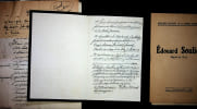 Lettre autographe sign&eacute;e. Edouard Soulier (1870-1938), pasteur, homme politique, d&eacute;put&eacute;. 