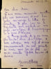 Lettre autographe sign&eacute;e. Maurice Pesse (1881-1943), compositeur. 