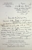 Lettre autographe sign&eacute;e. Jean Emile-Bayard (1893-1943), journaliste. 