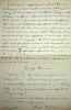 Manuscrit autographe sign&eacute;. Georges Beaume (1861-1940), &eacute;crivain, journaliste, laur&eacute;at de divers prix de l'Acad&eacute;mie fran&ccedil;aise. 