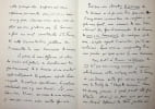 Lettre autographe sign&eacute;e. Armand Charpentier (1864-1949), &eacute;crivain, journaliste, dreyfusard, pacifiste devenu partisan de la collaboration. 