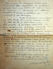 Lettre autographe sign&eacute;e. Alfred Mortier (1865-1937), &eacute;crivain, journaliste. 