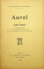 Aurel - biographie critique. . Henri Clouard, 