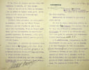 Lettre sign&eacute;e. Gabriel Boissy (1879-1949), &eacute;crivain, journaliste, r&eacute;dacteur en chef de Comoedia. 