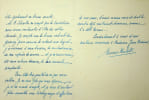 Lettre autographe sign&eacute;e. Maurice Herbette (1871-1929), diplomate, historien, traducteur, ambassadeur de France en Belgique. 