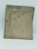 Exceptionnel manuscrit : [Manuscrit, Franc-Ma&ccedil;onnerie, Philal&egrave;thes &agrave; l'Orient de Lille] Constitutions, R&eacute;glements et Statuts du Coll&egrave;ge des ...