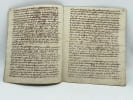 Exceptionnel manuscrit : [Manuscrit, Franc-Ma&ccedil;onnerie, Philal&egrave;thes &agrave; l'Orient de Lille] Constitutions, R&eacute;glements et Statuts du Coll&egrave;ge des ...