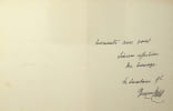 Lettre autographe sign&eacute;e. Georges Cain (1853-1919), &eacute;crivain, peintre.