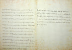Lettre autographe sign&eacute;e. Denis de La Haye (ca1625-1722), ambassadeur aupr&egrave;s de la Grande Porte (Turquie) de 1665 &agrave; 1670 &agrave; la suite de son p&egrave;re Jean, ...