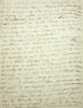 Lettre autographe au duc de Montebello. Christine-Zoe de Montjoye (1778-1849), marquise de Dolomieu, premi&egrave;re dame d'honneur de la reine Marie-Am&eacute;lie. ...
