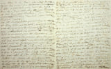 Lettre autographe au duc de Montebello. Christine-Zoe de Montjoye (1778-1849), marquise de Dolomieu, premi&egrave;re dame d'honneur de la reine Marie-Am&eacute;lie. ...