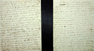 Lettre autographe au duc de Montebello. Christine-Zoe de Montjoye (1778-1849), marquise de Dolomieu, premi&egrave;re dame d'honneur de la reine Marie-Am&eacute;lie. ...