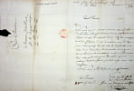 Lettre autographe sign&eacute;e. [Desvernay, n&eacute;gociants en textiles &agrave; Roanne] G. Accary. 