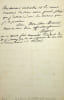 Lettre autographe sign&eacute;e. Fran&ccedil;ois-Auguste Mignet (1796-1884), &eacute;crivain, historien, membre de l'Acad&eacute;mie fran&ccedil;aise. 