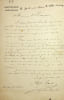 Lettre autographe sign&eacute;e. Alphonse Gent (1813-1894), avocat, homme politique, r&eacute;publicain, franc-ma&ccedil;on, maire d'Avignon, d&eacute;put&eacute; du Vaucluse. 