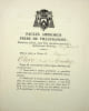 Pi&egrave;ce sign&eacute;e. Jean-Joseph Loye (1768?-1832), pr&ecirc;tre du dioc&egrave;se de Besan&ccedil;on, vicaire g&eacute;n&eacute;ral du dioc&egrave;se. 
