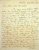 Lettre autographe sign&eacute;e. Lewis F Mizzi (1847-1935), avocat maltais, parfois connu sous le nom de Louis Mizzi ou Luigi Mizzi, ayant exerc&eacute; &agrave; Londres, ...
