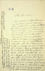 Lettre autographe sign&eacute;e. Camille Ortolan (1847-1917), capitaine de Vaisseau, ayant pris part &agrave; la campagne du Tonkin en 1885. 