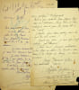 Lettre autographe sign&eacute;e (lot 2). Hippolyte Buffenoir (1847-1928), po&egrave;te, &eacute;crivain, historien, professeur de philosophie.