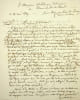 Lettre autographe sign&eacute;e. Adrien Jarry de Mancy (1796-1862), &eacute;crivain, professeur d'histoire. 