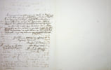 Lettre autographe sign&eacute;e. Adrien Jarry de Mancy (1796-1862), &eacute;crivain, professeur d'histoire. 