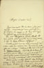 Lettre autographe sign&eacute;e. Adrien Jarry de Mancy (1796-1862), &eacute;crivain, professeur d'histoire. 