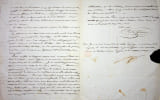 Lettre autographe sign&eacute;e. Paulin Gu&eacute;rin (1783-1855), peintre. 